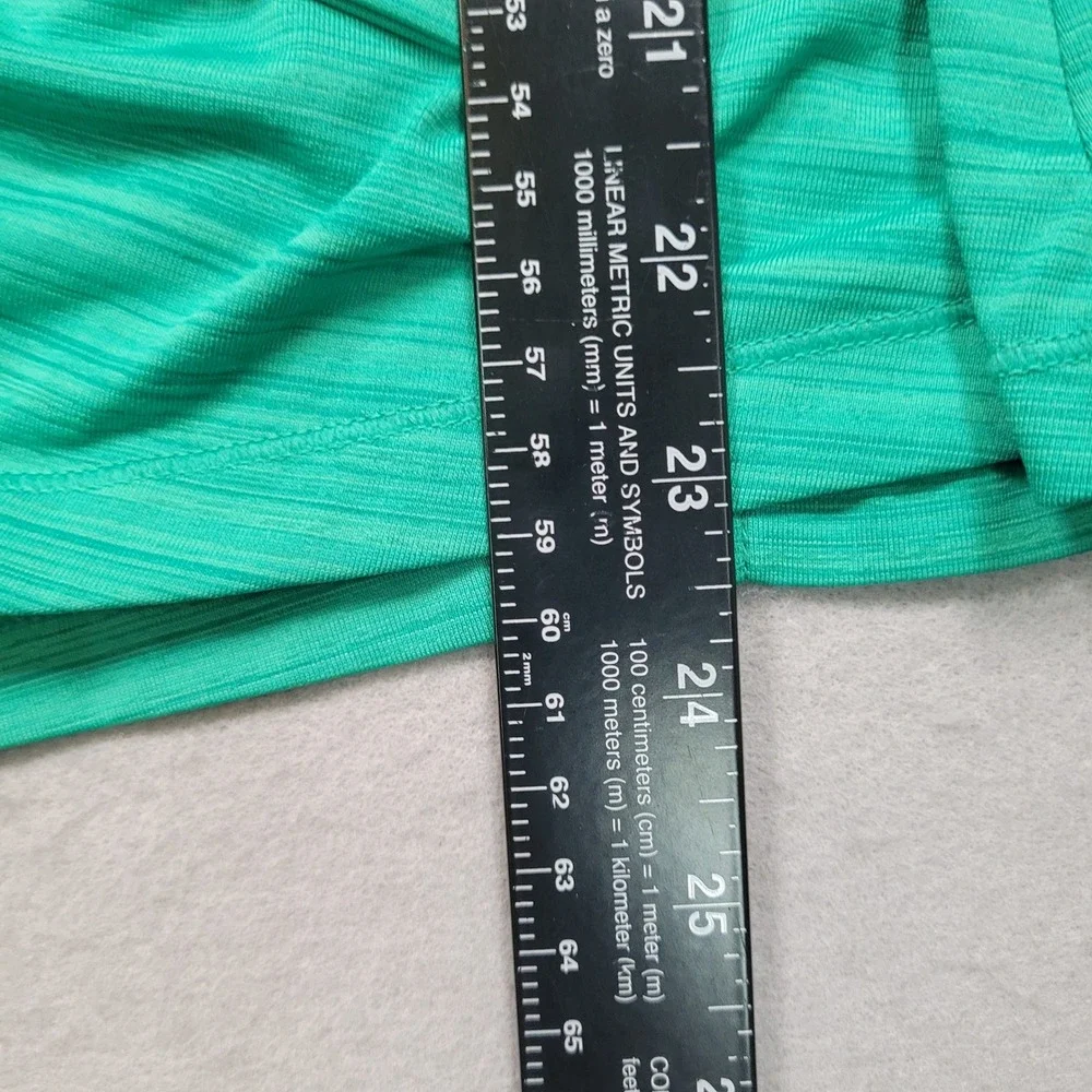 Athleta Womens Green Full Zip Hooded Jacket Thumb Holes 405562-02 Medium